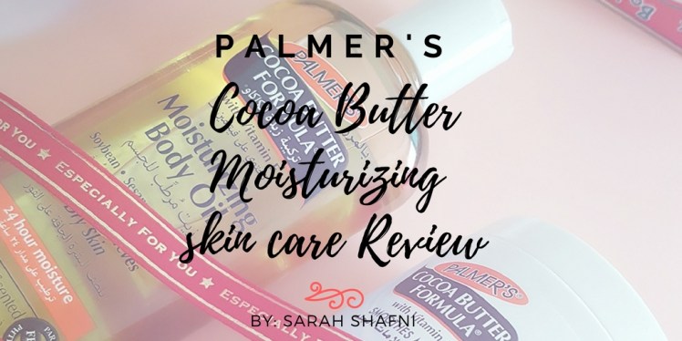 Palmer's - Cocoa Butter Moisturising body oil &amp; daily skin therapy review!