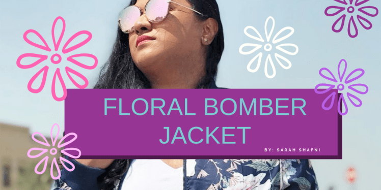 Floral BomberJacket