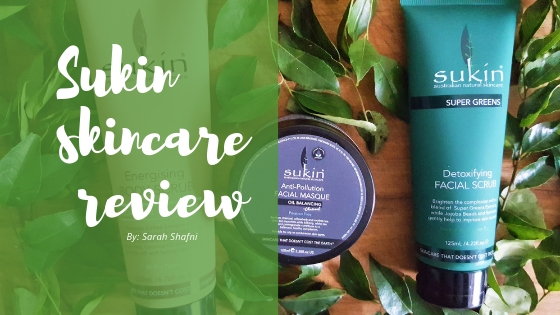 Sukin skincare review